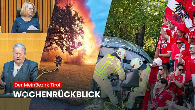 Beim MeinBezirk Wochenrückblick gibt’s für euch die Top-Themen der vergangenen Woche aus Tirol. | Foto: MeinBezirk Tirol