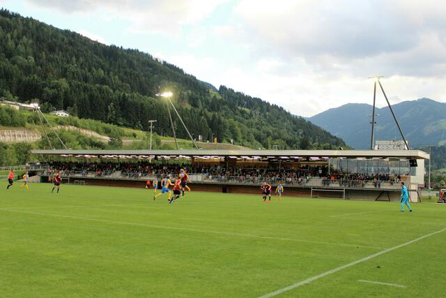 Der Fußballplatz in der Athletic Area wurde im Zuge der Ski-WM 2013 errichtet. Nun wird ein zweiter Platz errichtet. | Foto: Marl