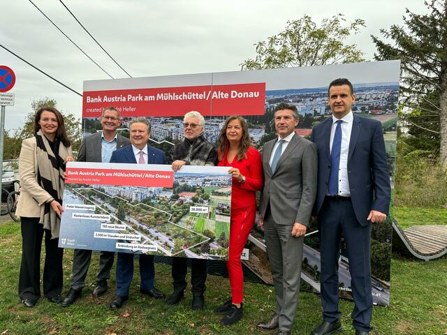 2025 bekommt Floridsdorf im Bereich Obere Alte Donau/Mühlschüttel einen neuen Park - inklusive zahlreicher Kunstobjekte. | Foto: Luise Schmid/MeinBezirk