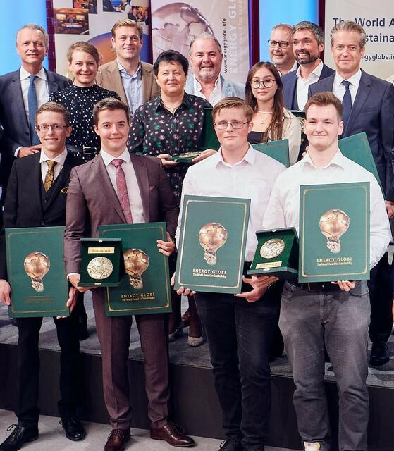 Die Siegerteams des Ernergy Globe. | Foto: Mathias Lauringer