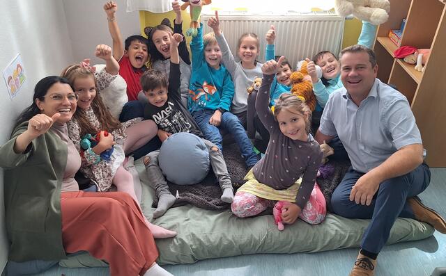 Den Kindern hat es sichtlich jede Menge Spaß gemacht. | Foto: Stadtgemeinde Ansfelden