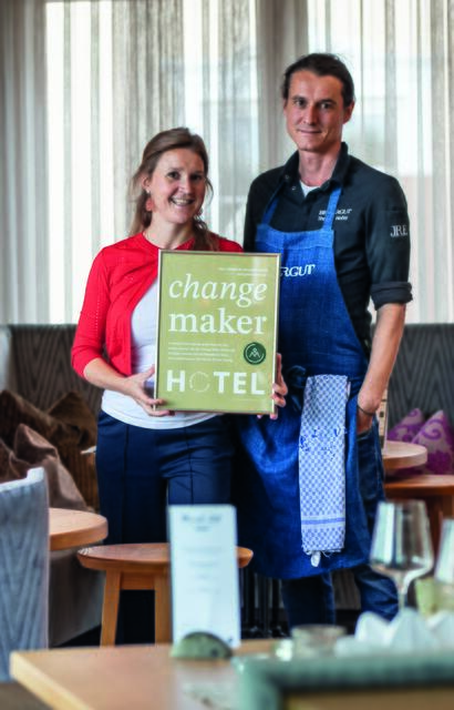  Eva-Maria Pürmayer und Thomas Hofer, Gastgeber des Genießerhotels Bergergut. | Foto: Stephanie Pürmayer