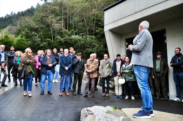 Der Vormittag stand im Zeichen der Präsentation für die geladenen Gäste. | Foto: Hassl