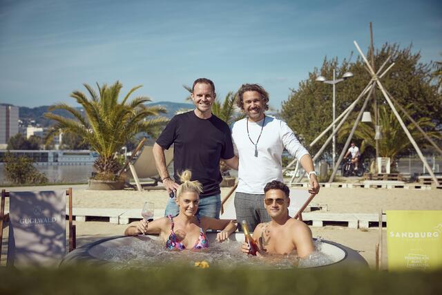 Whirlpools sind nur ein Teil der neuen Eventserie. | Foto: Hotel Guglwald