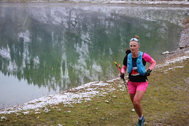 Claudia Sieder aus Südtirol gewann die lange Distanz bei den Damen. | Foto: TVB Stubai