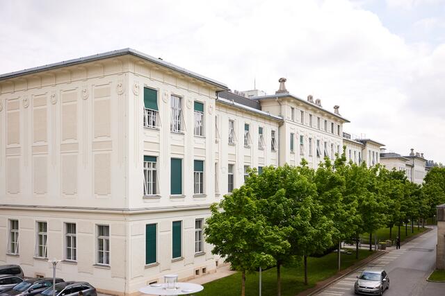 Einige der KAGes-Häuser stehen explizit unter Denkmalschutz, etwa die Jugendstil-Pavillons am LKH-Universitätsklinikum Graz. Hier zu sehen ist die Frauenklinik. | Foto: KRemling