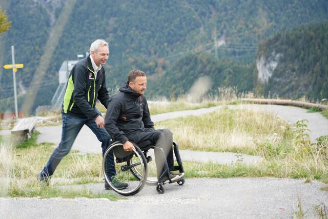 Bereits sechs barrierefreie Wanderwege wurden im Bezirk Reutte umgesetzt – zwei weitere werden aktuell realisiert. | Foto: Land Tirol/Brandhuber
