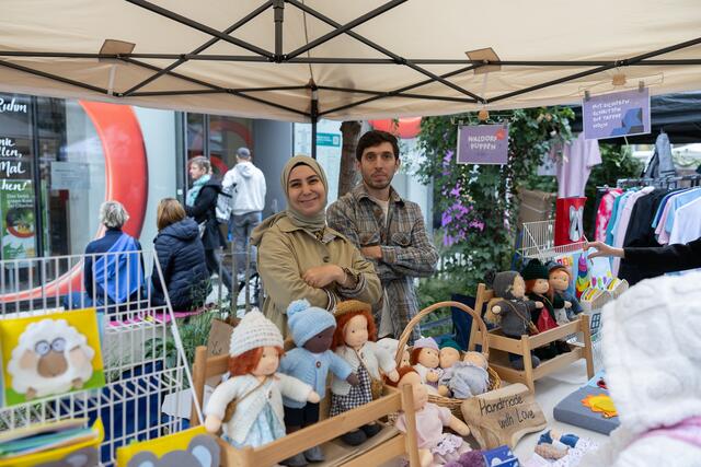 Am Freitag, 27. und Samstag, 28. September, fand der Flaniermarkt in der Neubaugasse statt.  | Foto: René Brunhölzl/MeinBezirk