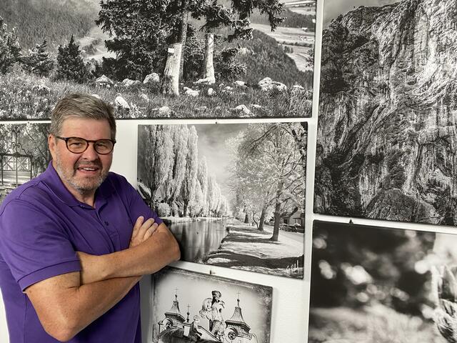 Franz Baldauf öffnet am 12. und 13. Oktober sein Atelier &amp; Galerie. | Foto: Baldauf
