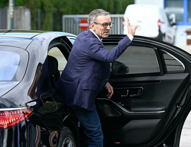 Gibt sich siegessicher: Herbert Kickl (FPÖ) | Foto: APA Picture Desk/Fohringer