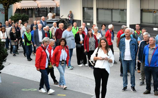 Würdiger Empfang der Österr. Pensionisten in Kundl. | Foto: Schwaighofer