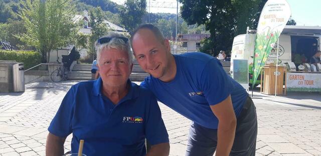 Alfred Tauber und Sascha Pospichal. | Foto: privat