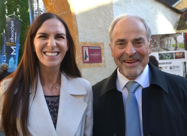 Musikwochen-Manager Stefanie Glabischnig und Bernhard Zlanabitnig