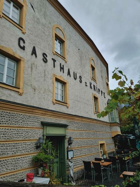 Gemütliches Ambiente im Gasthaus Zur Krippe – ein Hauch von Italien in der Haller Altstadt. | Foto: Genussspecht