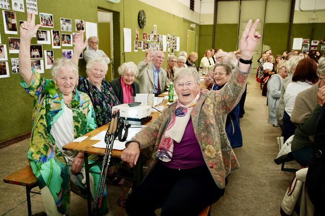 Am Sonntag fand das bislang größte Treffen von "Alt-Spatzen" statt. | Foto: Gumpoldskirchner Spatzen