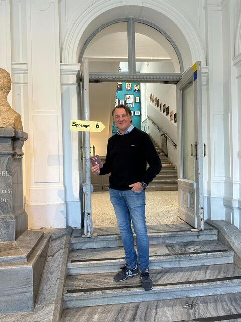 Florian Kopetzky, NEOS-Gemeinderat in Purkersdorf, glaubt fest an ein gutes Ergebnis für "die Reformkraft NEOS". | Foto: NEOS