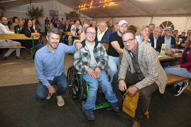 Stefan Hemetsberger, Daniel Bartl und Bernhard Tilg (v.l.) | Foto: Helmut Klein