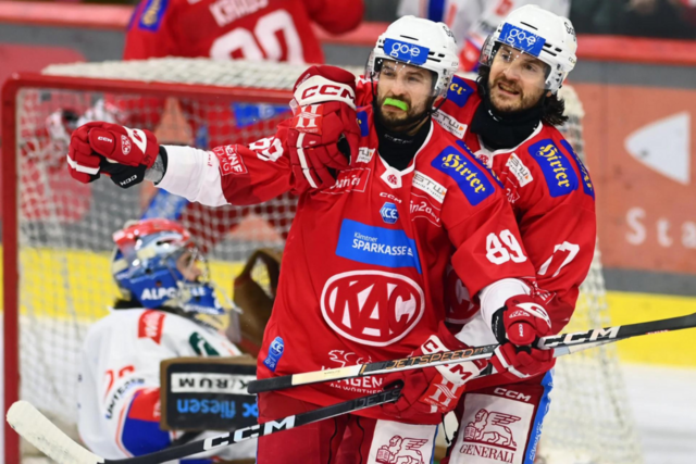 Der EC-KAC tritt gegen die Vienna Capitals an. (Archivfoto) | Foto: EC-KAC/Florian Pessentheiner