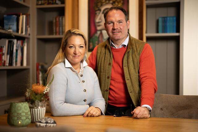 Die Gastgeber Elisabeth und Michael Berndl | Foto: Gert Perauer