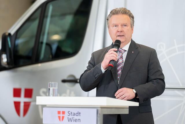 Das bundesweite Abschneiden der SPÖ sei "nicht erfreulich", so Wien-Chef Michael Ludwig. Das Wien-Ergebnis stimme ihn jedoch optimistisch. | Foto: GEORG HOCHMUTH / APA / picturedesk.com