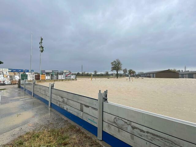 Leider immer noch gut in Erinnerung: die Flugkatastrophe von September, hier bei Guntramsdorf | Foto: ZVG