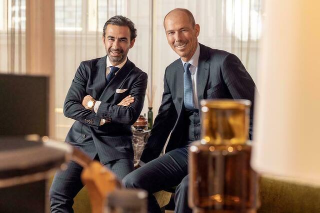V.l.: Reza Akhavan und Daniel Jelitzka, Geschäftsführer von JP Immobilien. | Foto: JP Immobilien
