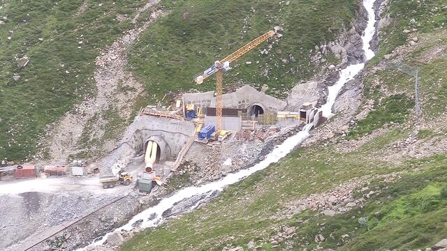 Fassung und Stollenvortrieb | Foto: Tiroler Bergwacht - Einsatzstelle Stubai