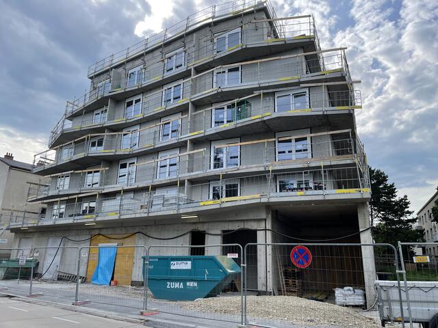 So sah es auf der Baustelle im Mai 2024 aus.  | Foto: Lisa Kammann