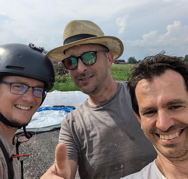  Patrick Birkl, Polt Karl und Herbert Wiesenhofer (v.l.)  | Foto: Winchfly Styria 