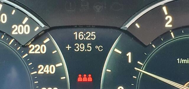 Beinahe unglaubliche 40 Grad im Sommer 2024 im Raum Mödling/Wien | Foto: Philipp Steinriegler