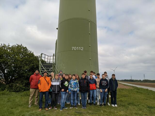 Hoch hinaus im Windpark Bruck | Foto: MS Andau