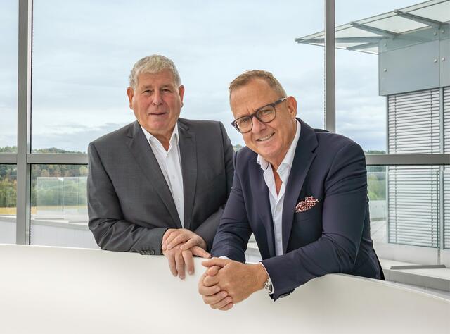Die Geschäftsführung der BT-Systems GmbH CFO Wolfgang Binder (li.) und CEO Gerald Kreiner (re.). | Foto: BT-Systems