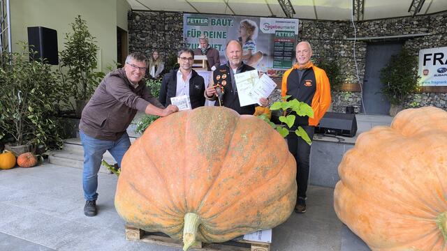 2. Platz "Atlantic Giant" v.l.: Reinhard Kittenberger, Martin Krenn, Friedrich Melka und Martin Lacina. | Foto: Kittenberger Erlebnisgärten