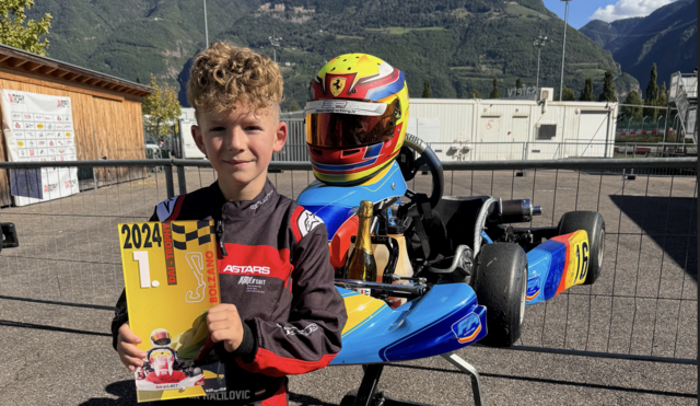 Demir nach dem Triumph in Bozen. | Foto: Privat