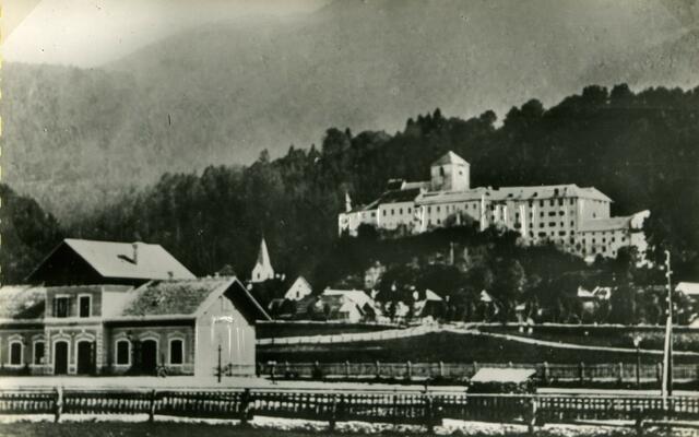 Der Bahnhof Arnoldstein um das Jahr 1873 | Foto: Marktgemeinde Arnoldstein