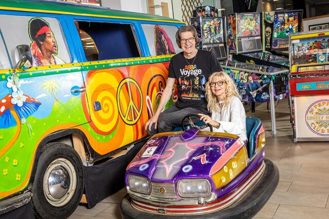 Günter und Anna Freinberger im Centrum (Retro Mall )  Ruprechtshofen | Foto: Pindigi Land