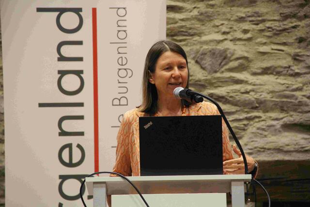 Rektorin Sabine Weisz von der Pädagogischen Hochschule Burgenland.