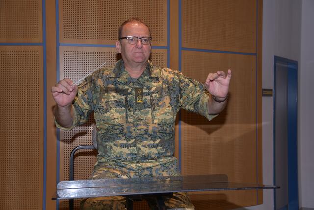 Militärkapellmeister NÖ Oberst Adolf Obendrauf. 