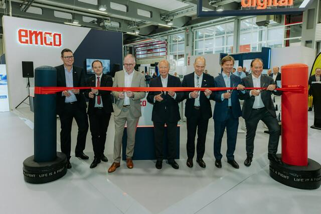 Eröffnung des neuen Technologiezentrums in Hallein. | Foto: EMCO