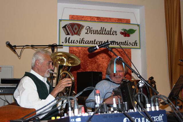 Von links; Franz Umgeher und Hannes Hula
