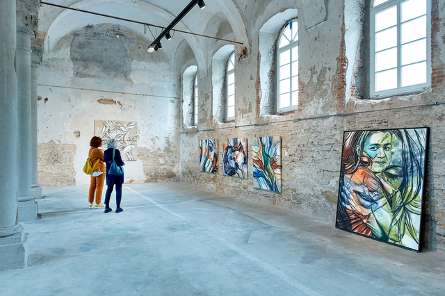 Evelyn Kreinecker: Ausstellungsansicht Hipp-Halle 2023 | Foto: Mag.a Violetta Wakolbinger