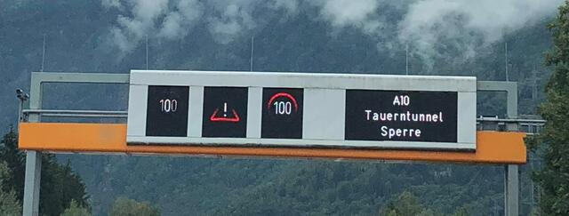 Tunnel musste gesperrt werden (Symbolbild) | Foto: RegionalMedien Salzburg