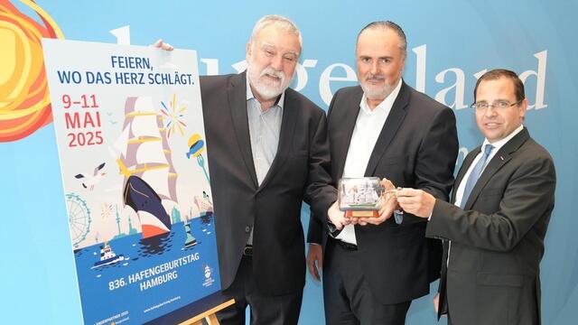 Michael Wendt, Landeshauptmann Hans Peter Doskozil und Wirtschaftskammerpräsident Andreas Wirth. | Foto: WKB