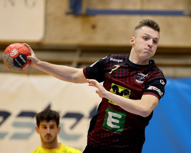 Dennis Stolz und die Leobener Mannschaft haben eine intensive Trainingswoche hinter sich. | Foto: GEPA pictures