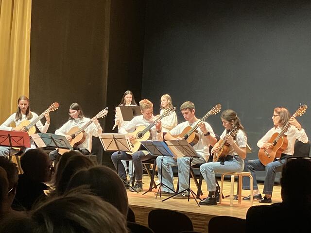 Gitarrenensemble der Musikschule Bad Vöslau