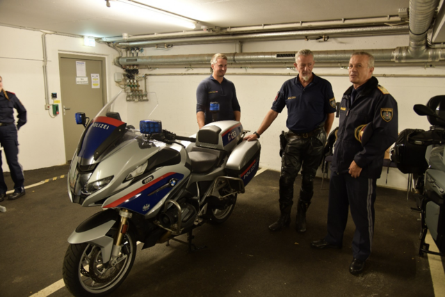 Kollegen der LA der LPD NÖ mit Landespolizeidirektor Franz Popp. | Foto: FELSENSTEIN Günter (LPD NÖ)