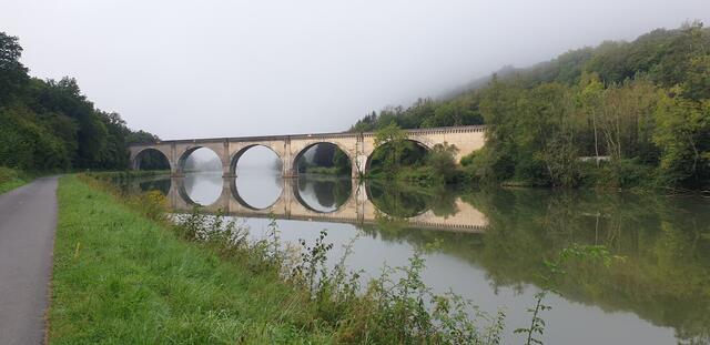 Wunderbare Morgenstimmung am Fluß Maas perfekt eingefangen. | Foto: privat