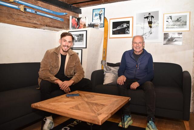 Gemeinsam stark: Nico und Günter Vettori führen das Familiengeschäft in Hall in Tirol mit Leidenschaft. | Foto: Kendlbacher