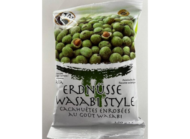 Allergen Senf in Wasabi-Erdnüssen | Foto: Norma