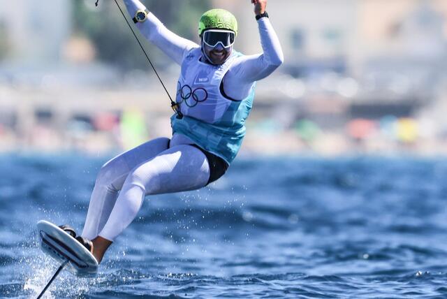 Kite-Olympiasieger Valentin Bontus ist Österreichs Sportler des Jahres.
